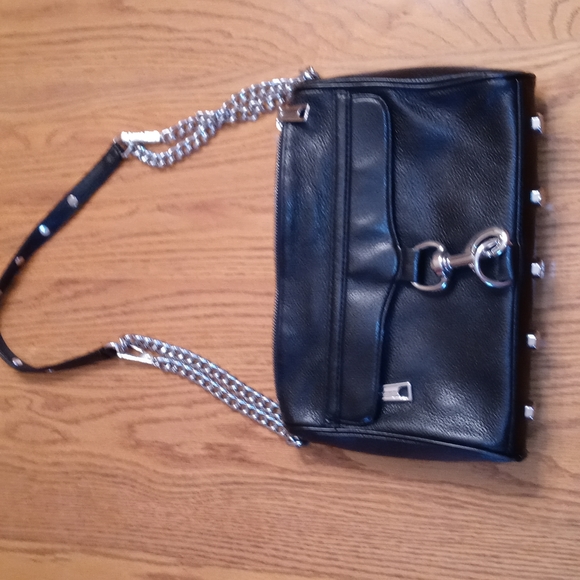 Rebecca Minkoff Handbags - Rebecca Minkoff Black 100% Leather purse 98-S16